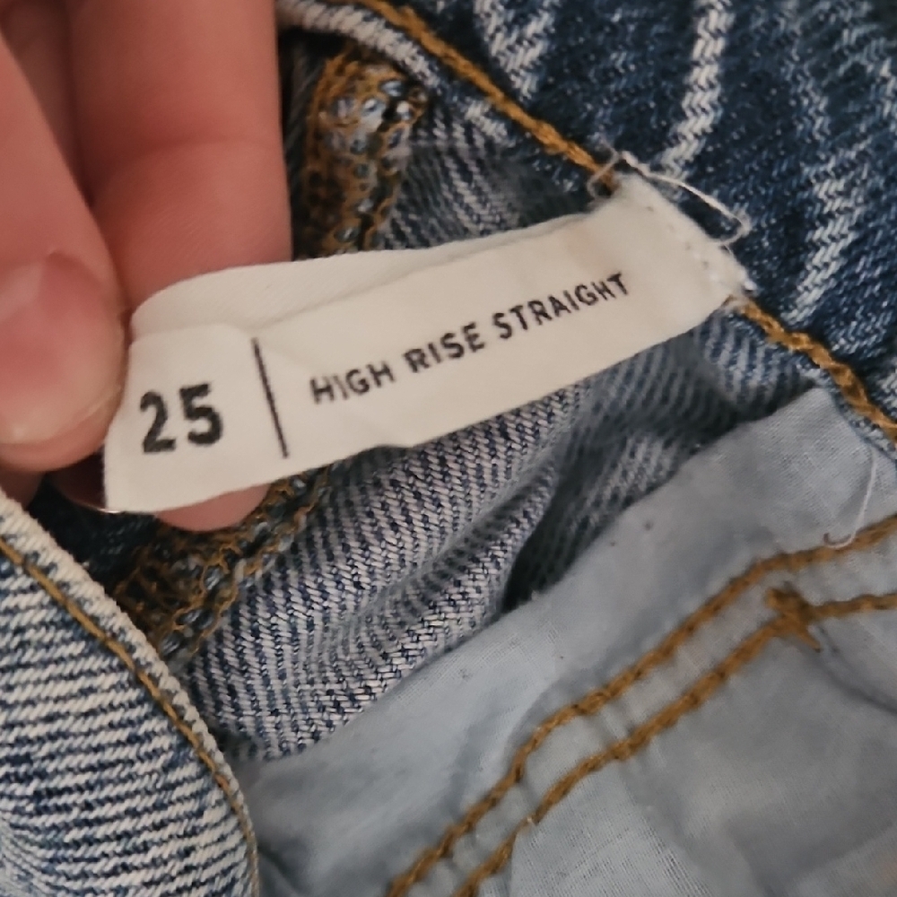 PacSun Light Blue Straight Leg Jeans - Picture 4 of 7